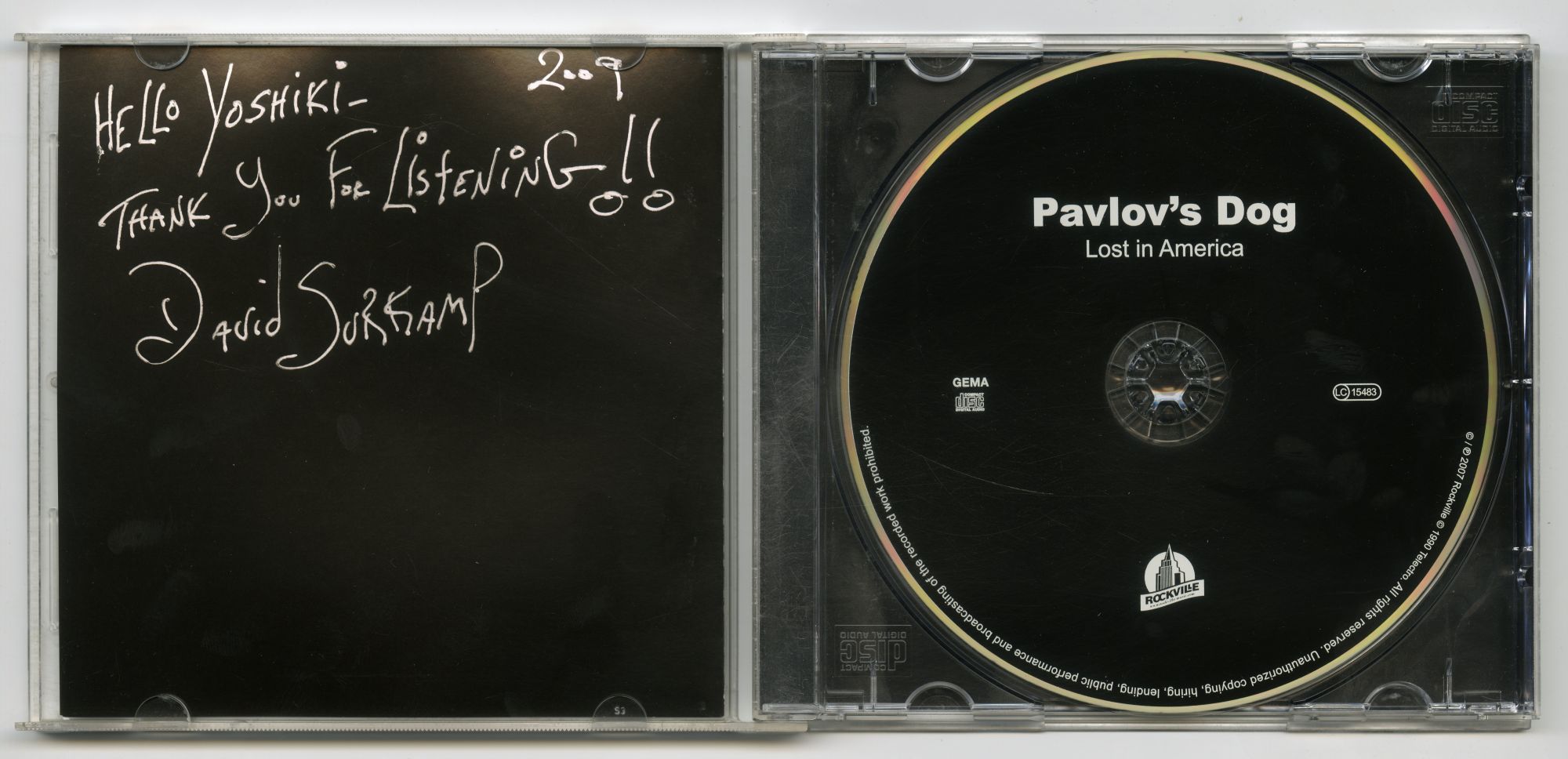 Pavlov’s Dog『Lost In America』02